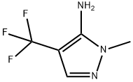 1-methyl-4-(trifluoromethyl)-1H-pyrazol-5-amine Structure